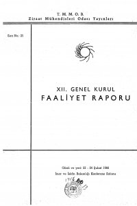 2790 1965 YILI XII. GENEL KURUL FAALİYET RAPORU
