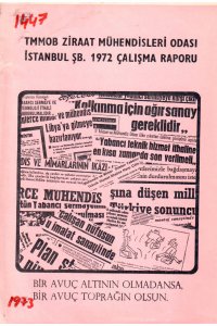 2815 İSTANBUL ŞUBESİ 1972 ÇALIŞMA RAPORU