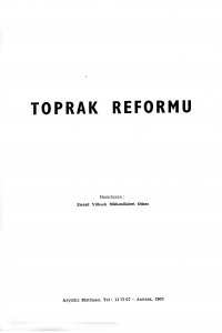 2825 TOPRAK REFORMU
